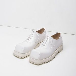 Acne Studios quad oxford in white